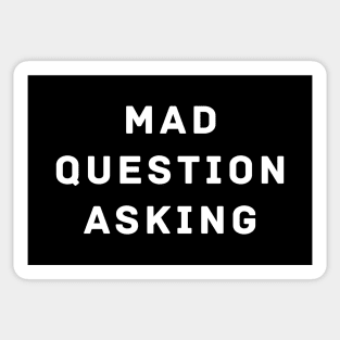 Mad Question Asking Sticker